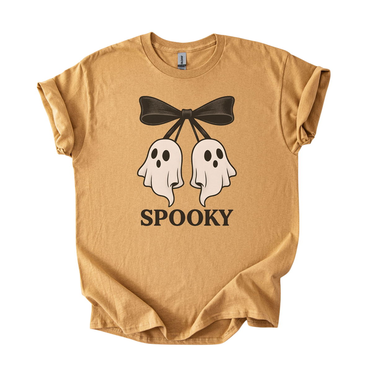 Spooky Ghost Bow Tee