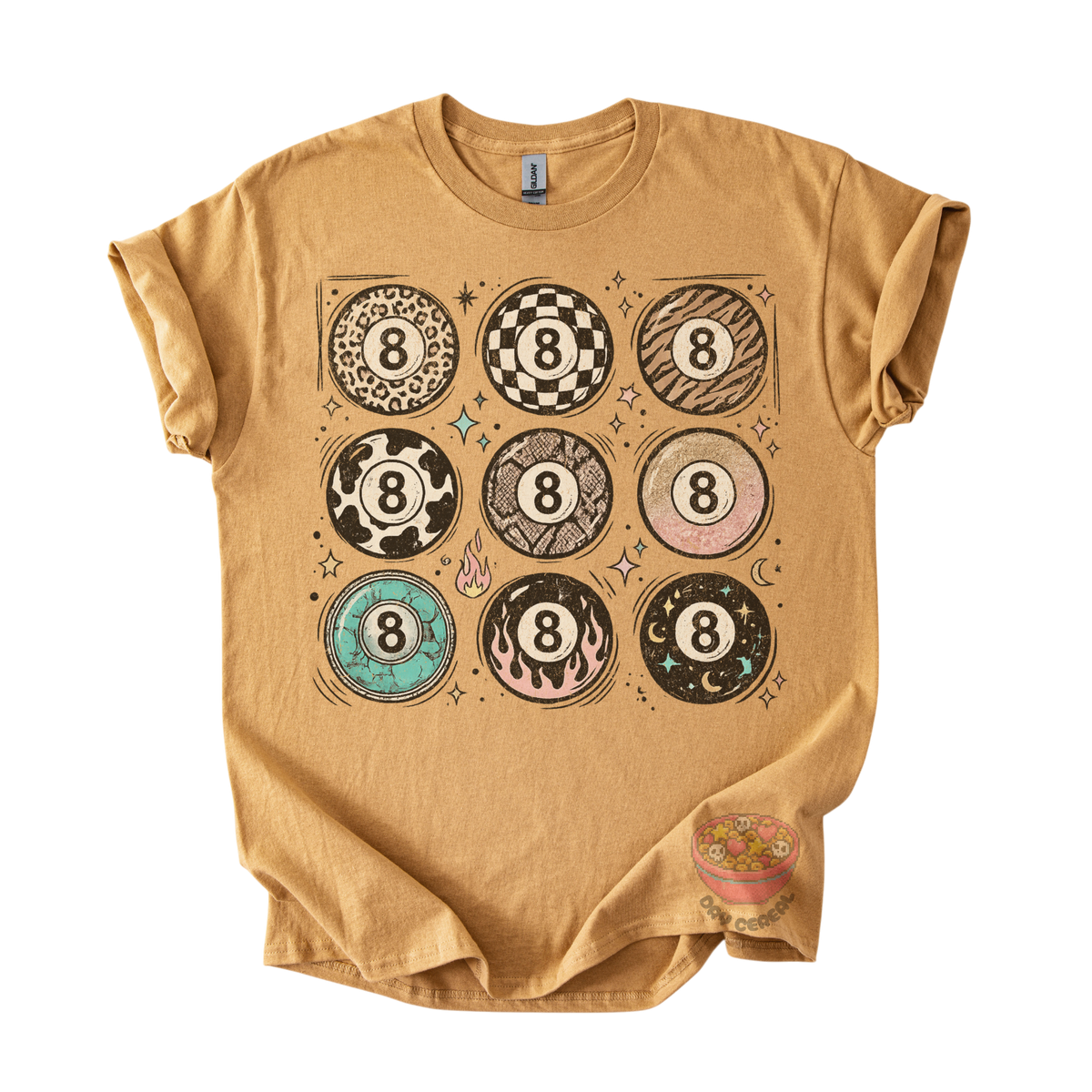 Retro 8 Ball Graphic Tee