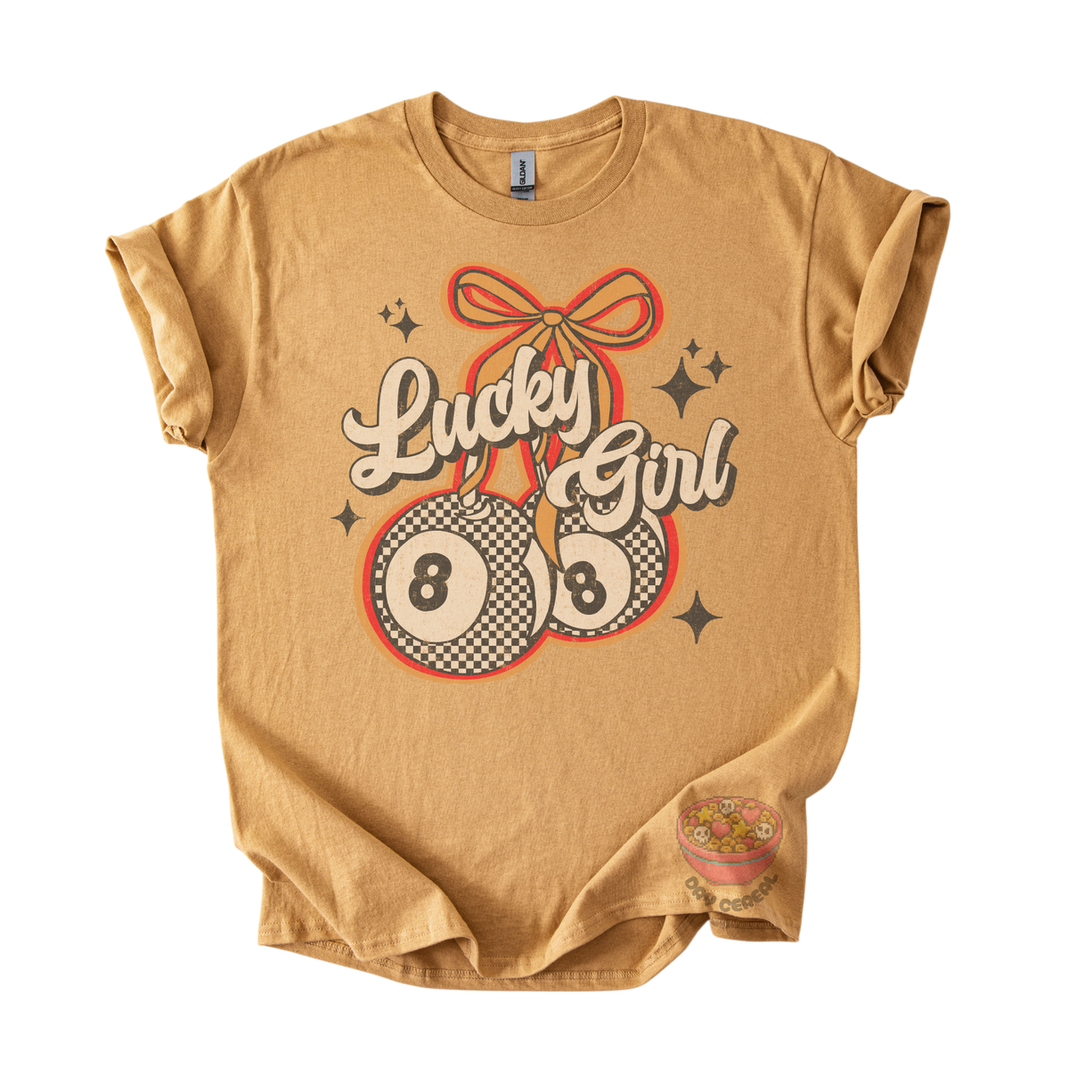 Lucky Girl Cherry Tee