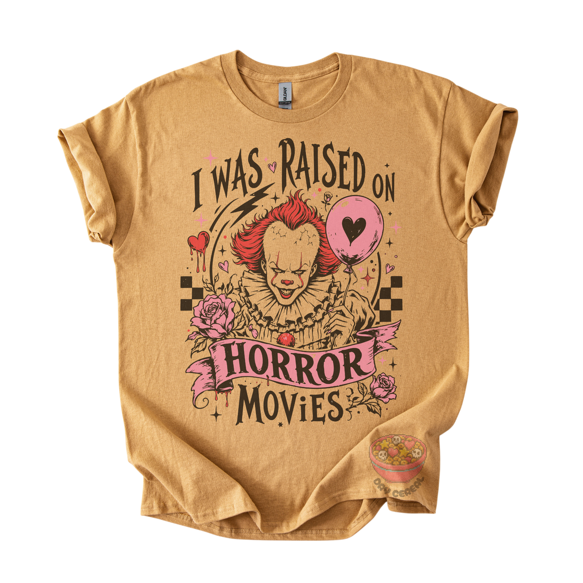 Raised on Horror Movies Tee