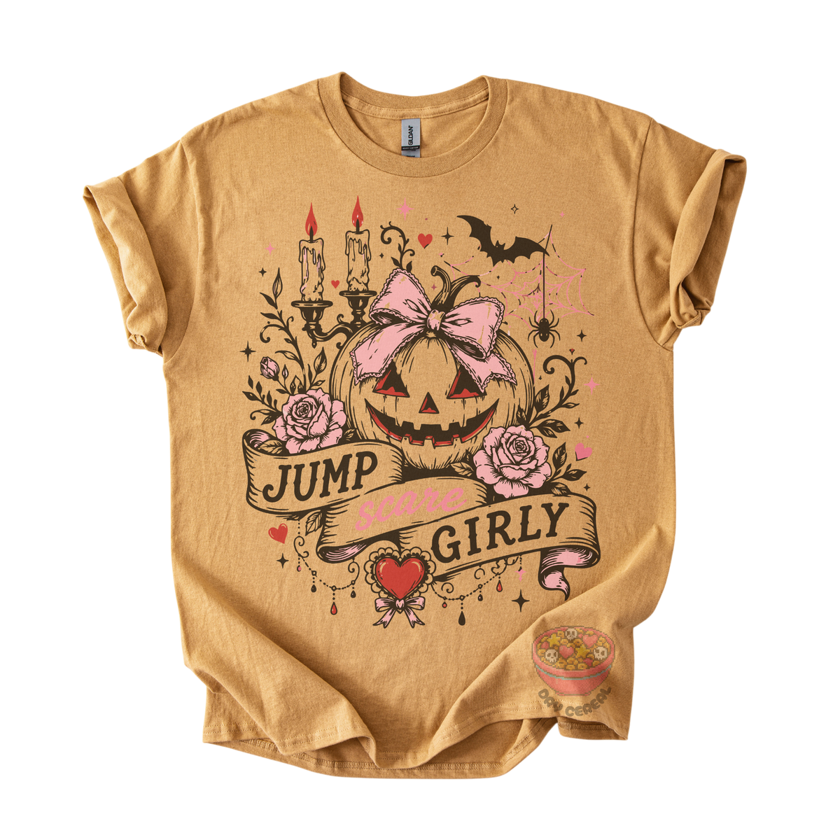 Jump Scare Girly Tee