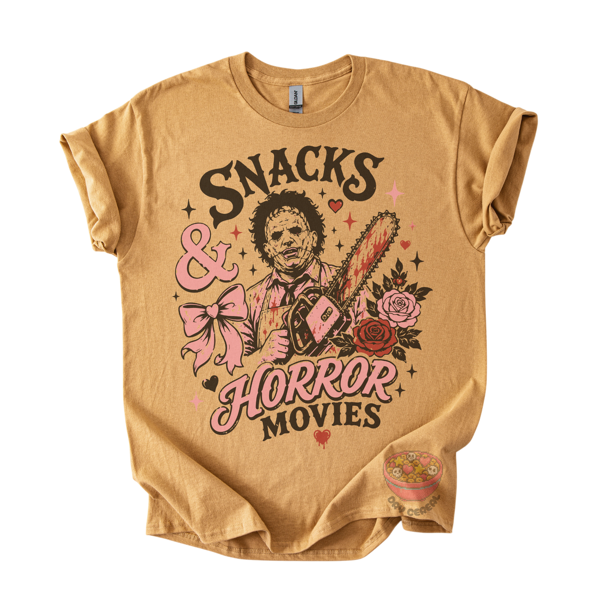 Snacks & Horror Movies Tee