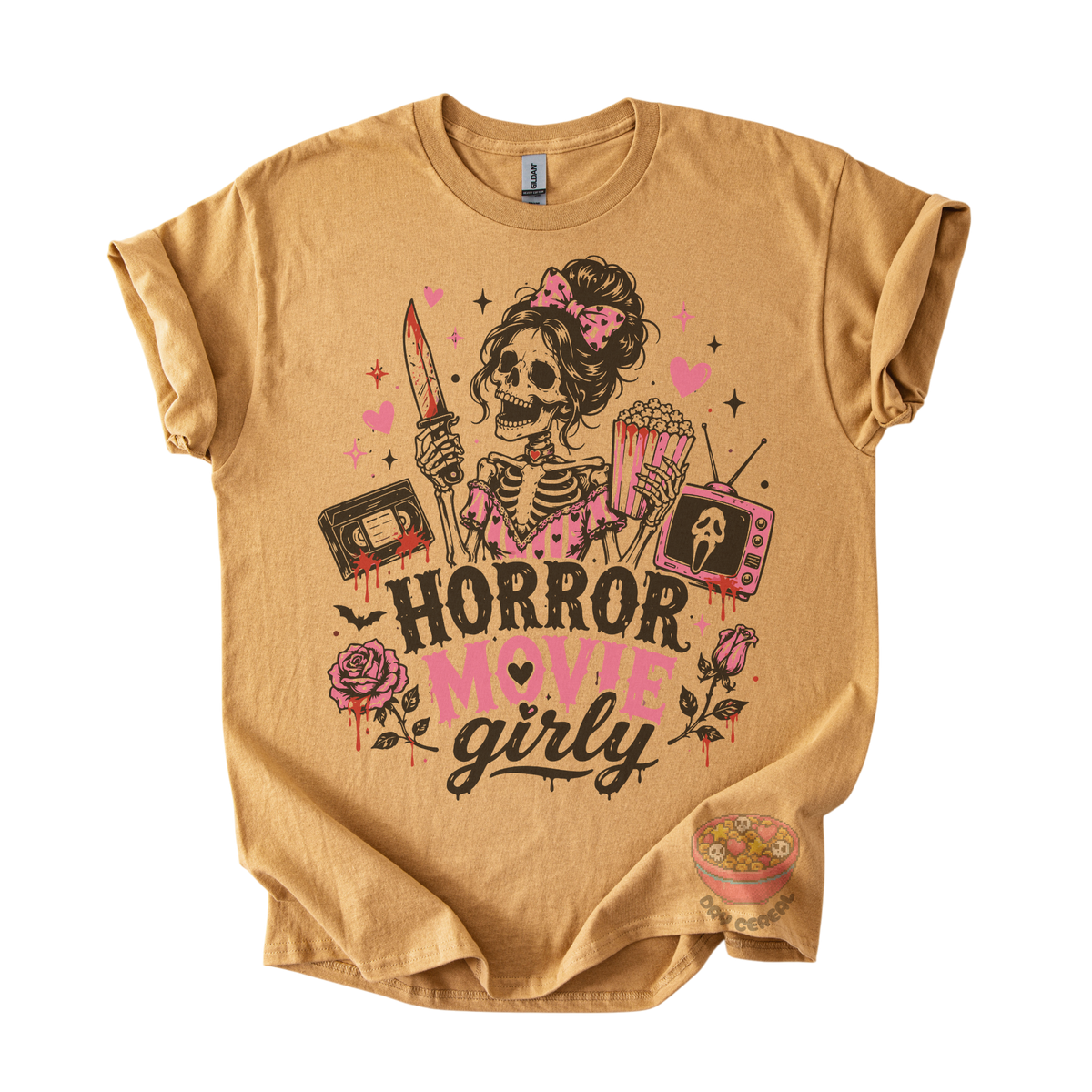 Horror Movie Girly Tee