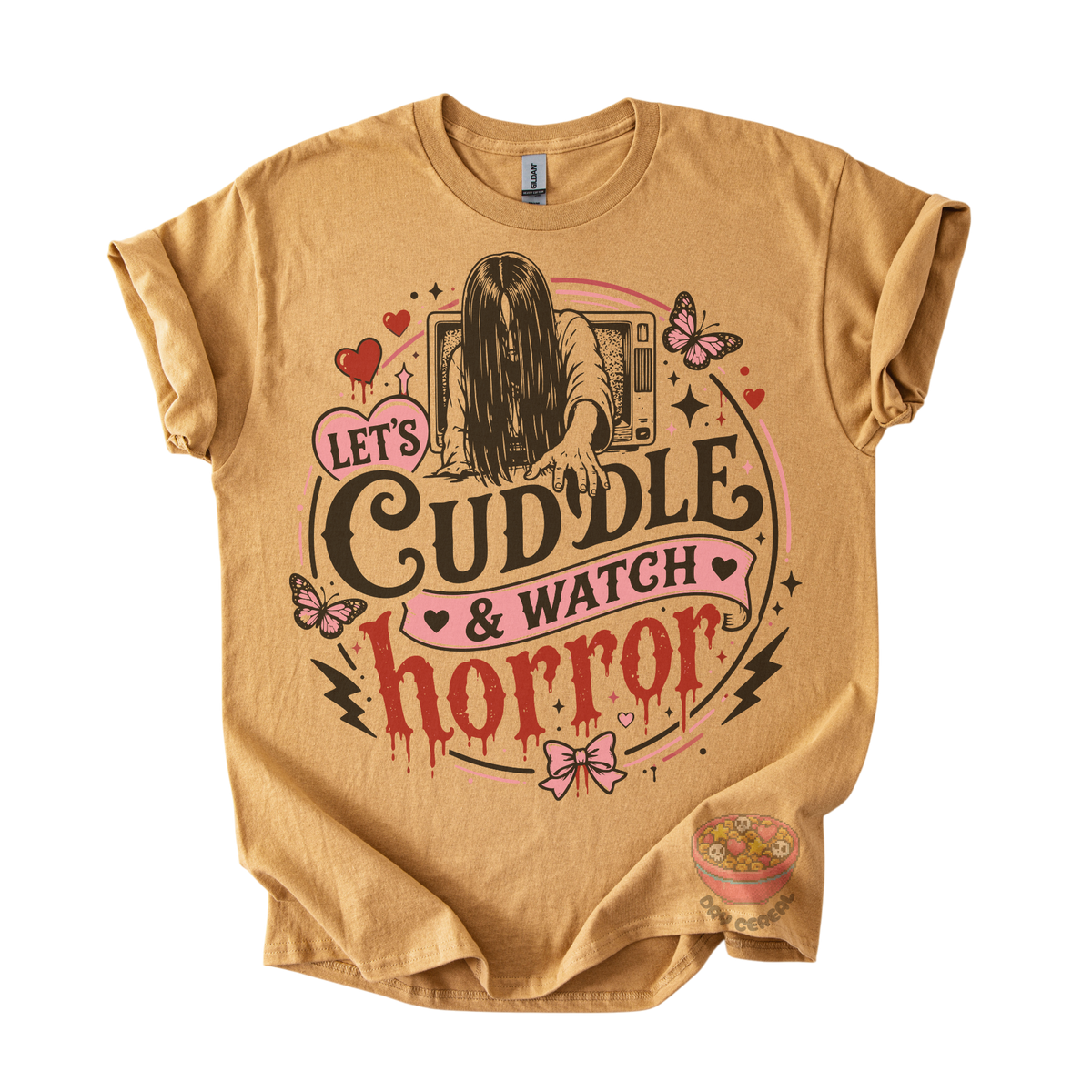 Cuddle & Watch Horror Tee