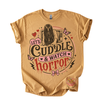 Cuddle & Watch Horror Tee