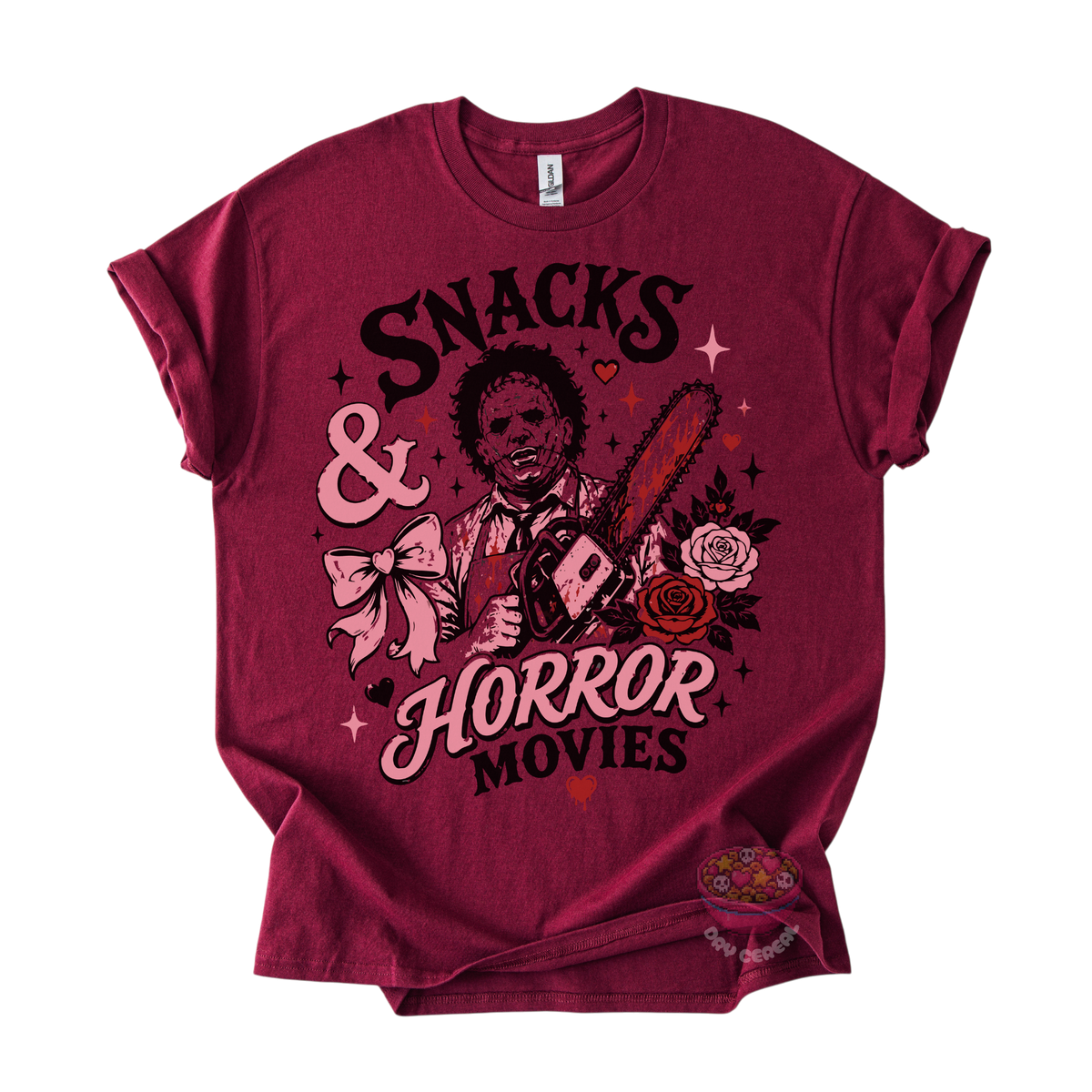 Snacks & Horror Movies Tee