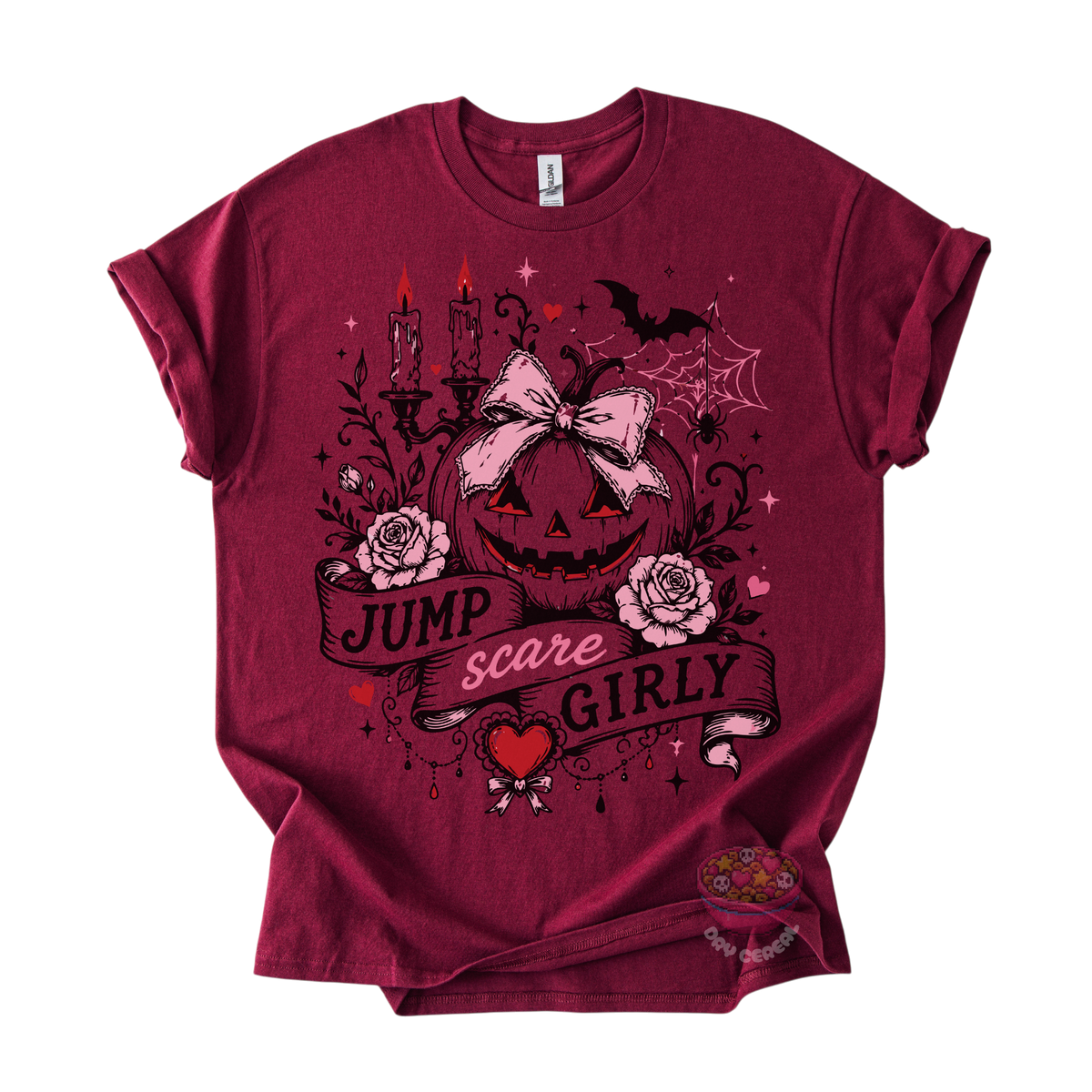 Jump Scare Girly Tee