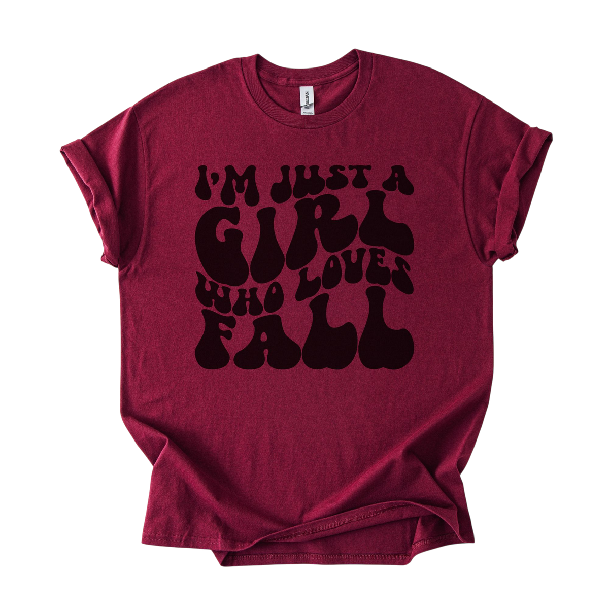 I'm Just a Girl Who Loves Fall Tee