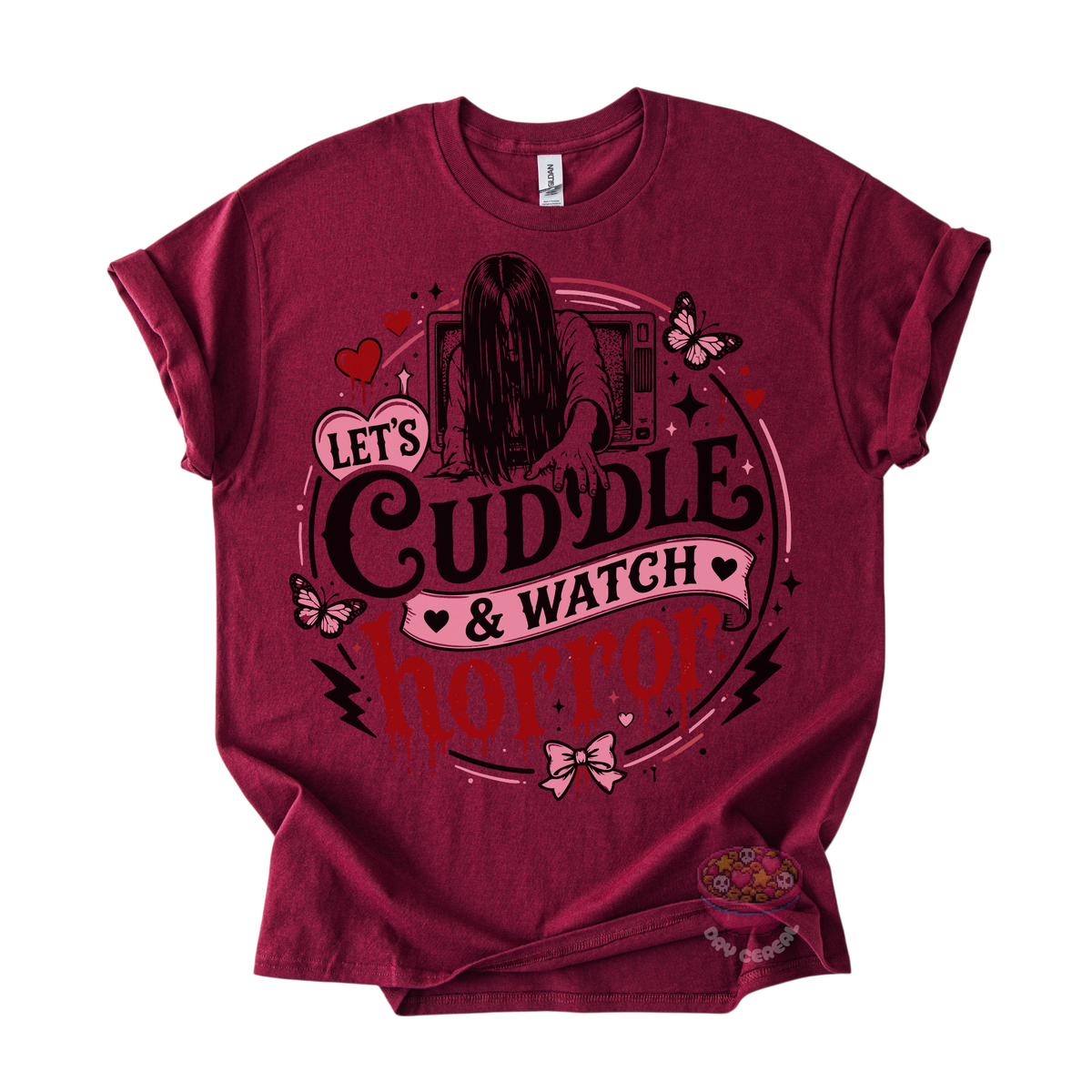Cuddle & Watch Horror Tee