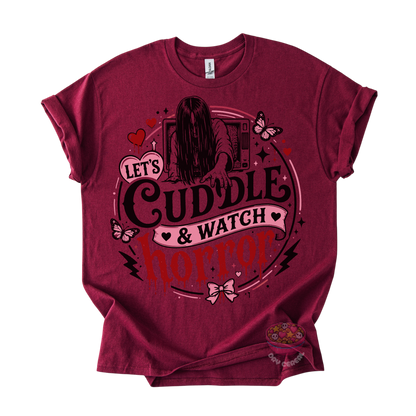 Cuddle & Watch Horror Tee