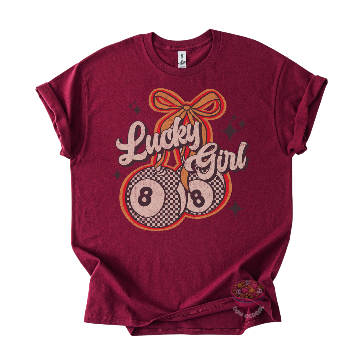 Lucky Girl Cherry Tee