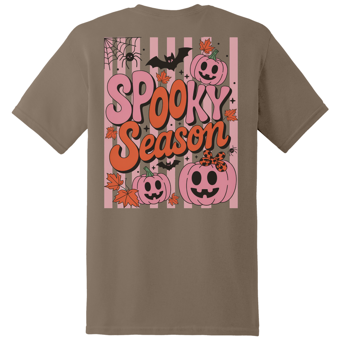 Spooky Season Pumpkin Tee - Back Print