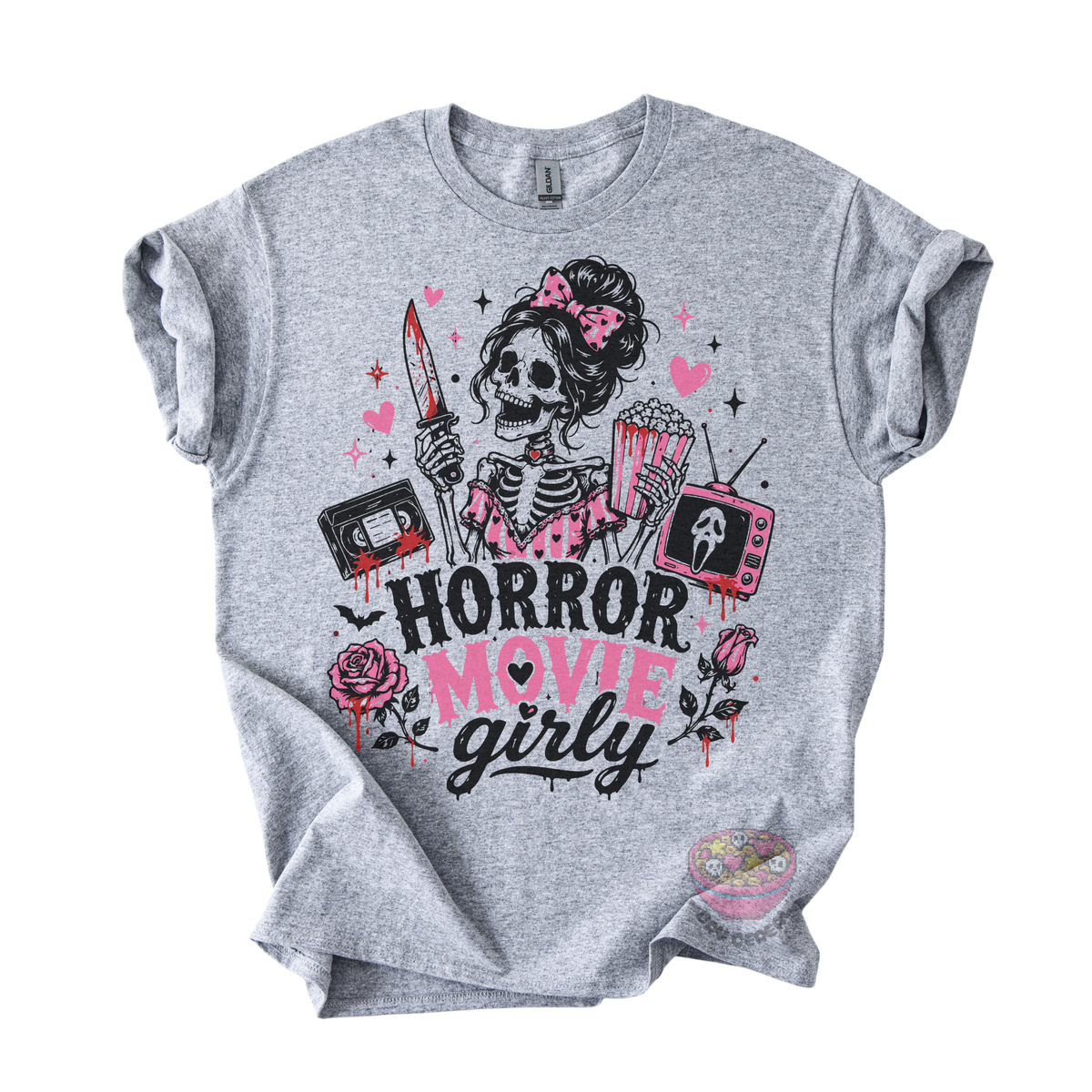 Horror Movie Girly Tee