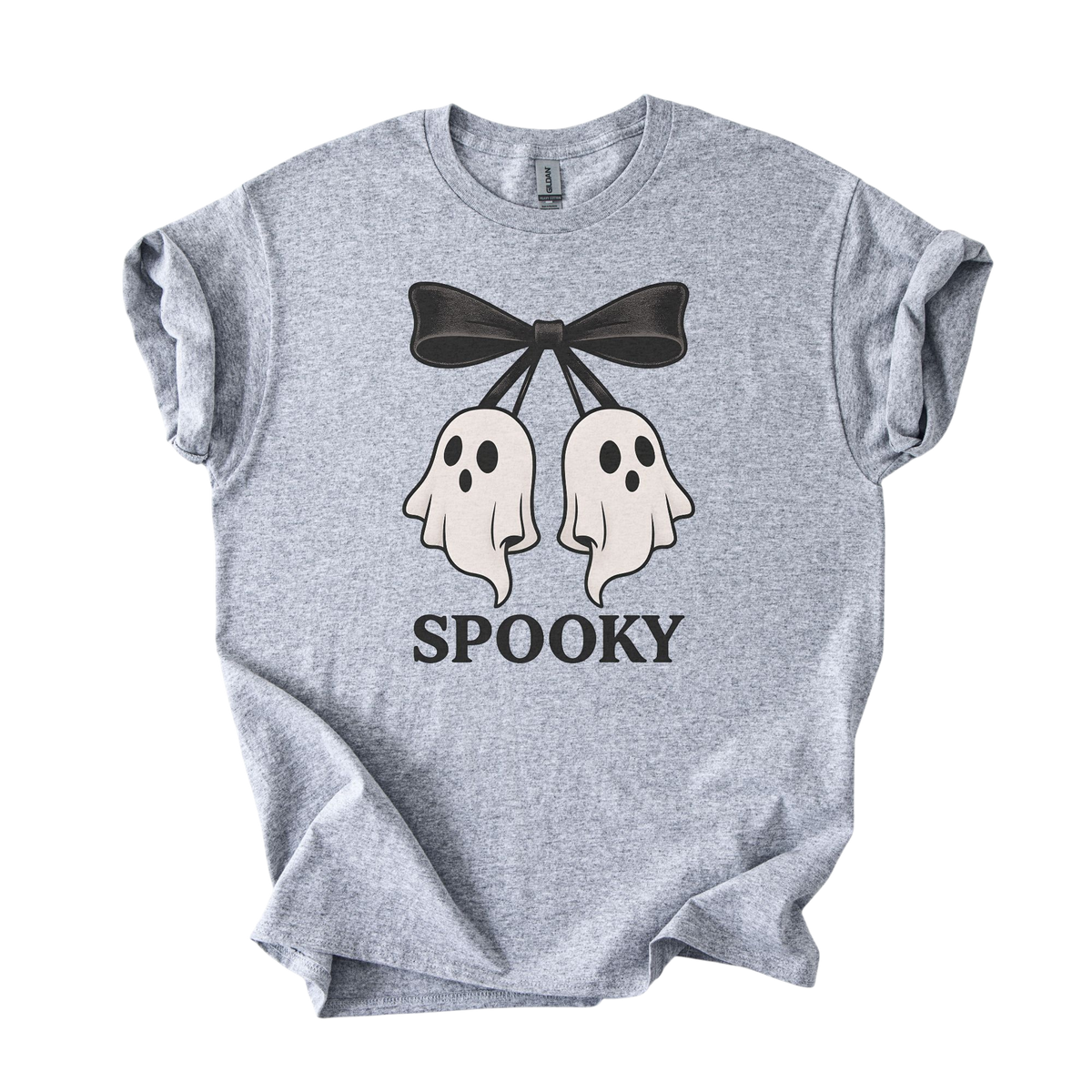 Spooky Ghost Bow Tee