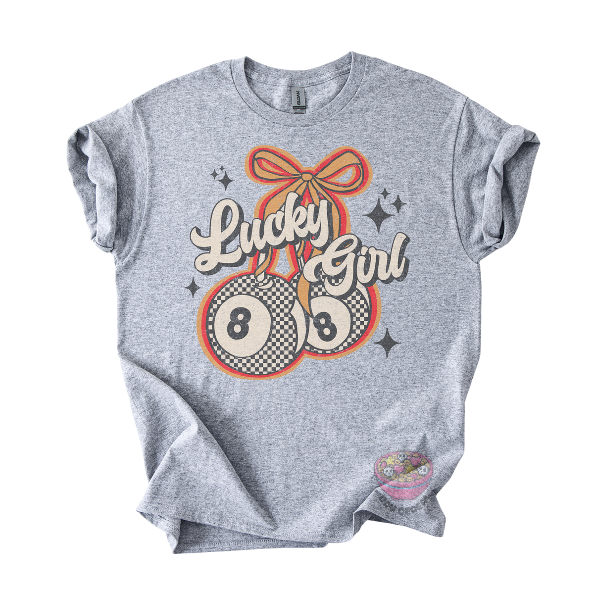 Lucky Girl Cherry Tee