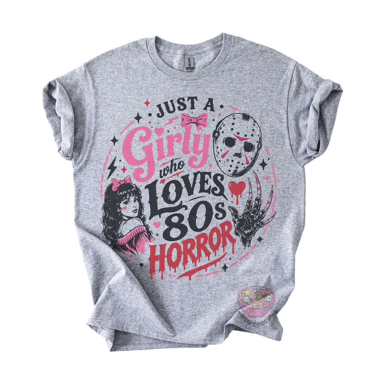 Girly Loves 80s Horror Tee