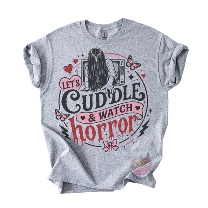 Cuddle & Watch Horror Tee