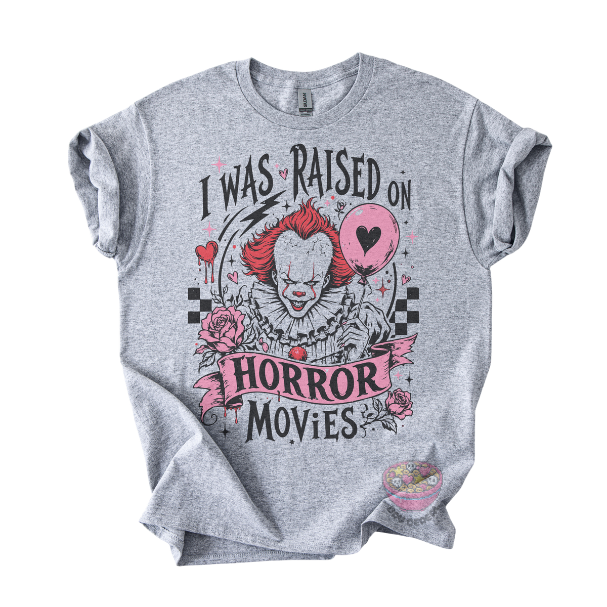 Raised on Horror Movies Tee