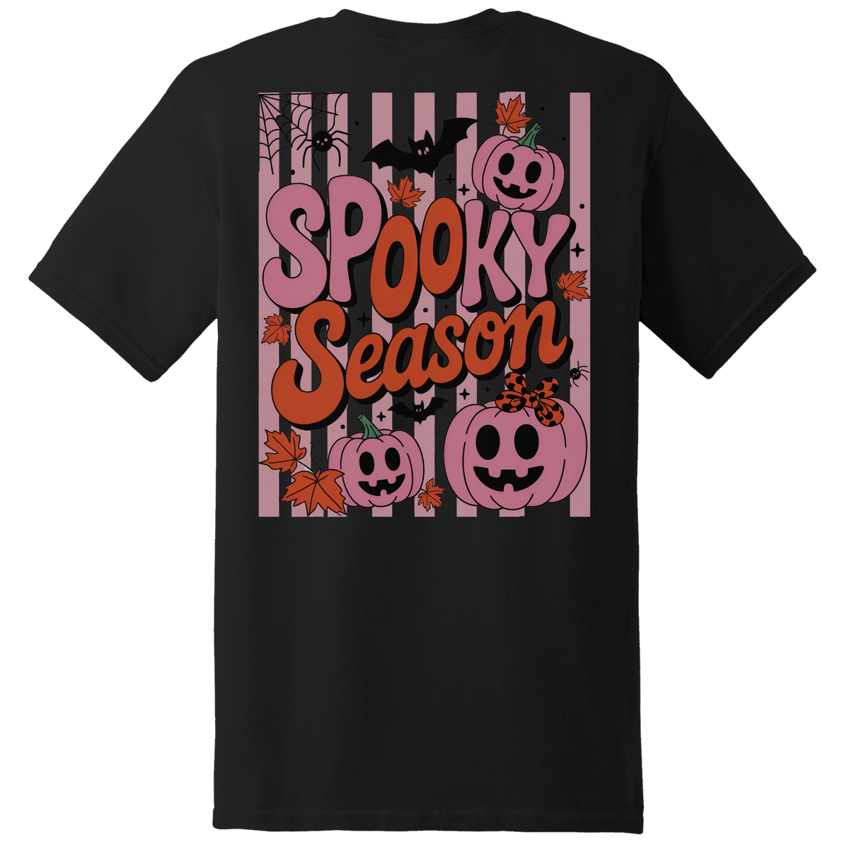 Spooky Season Pumpkin Tee - Back Print