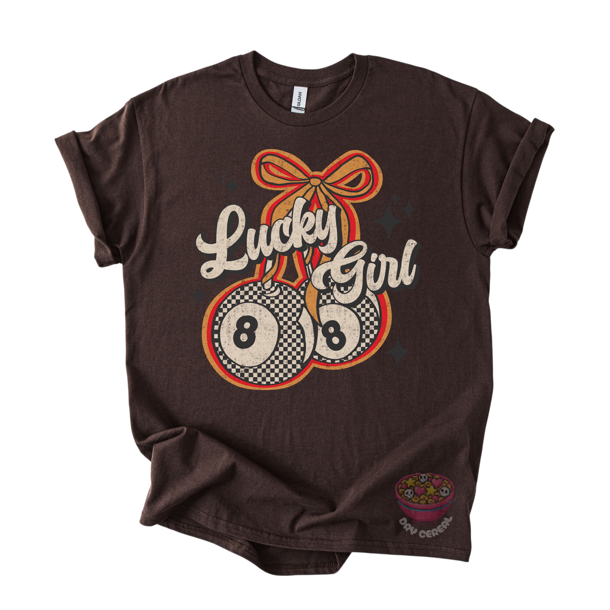 Lucky Girl Cherry Tee