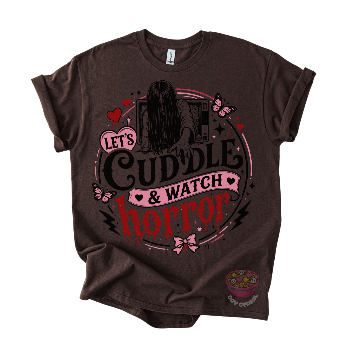 Cuddle & Watch Horror Tee
