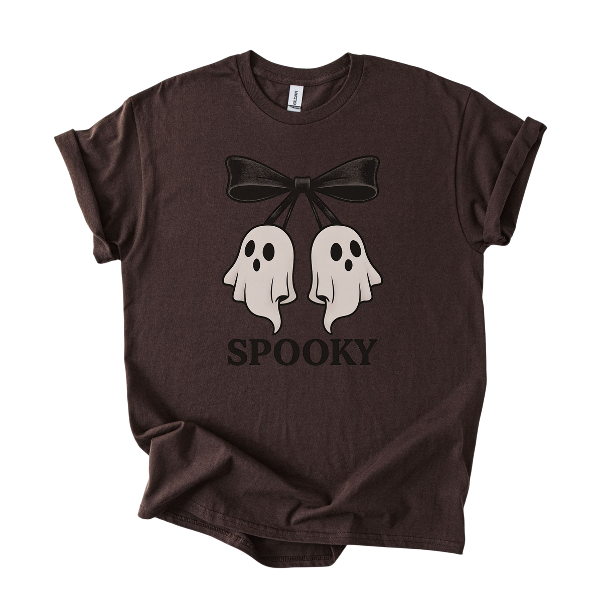 Spooky Ghost Bow Tee