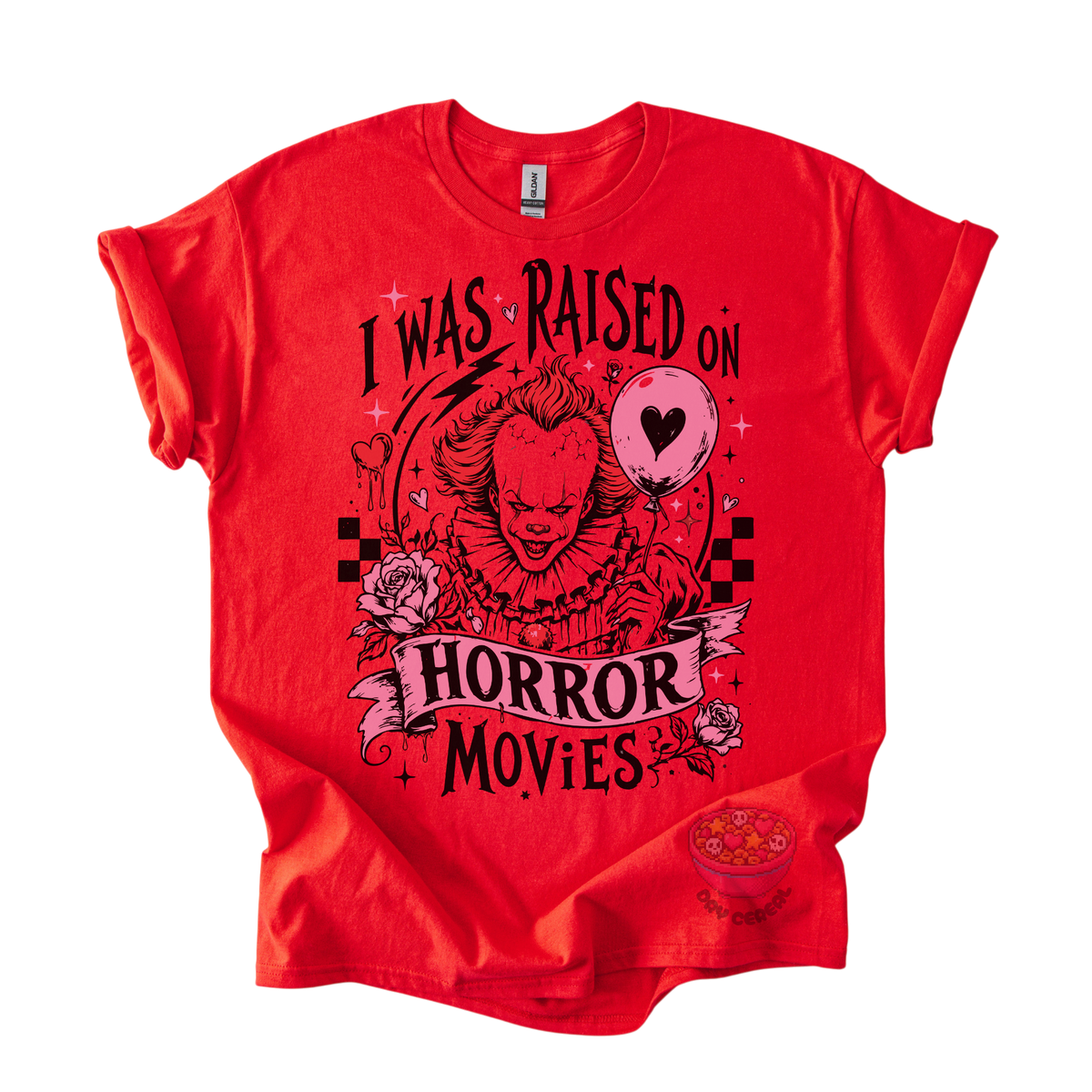 Raised on Horror Movies Tee