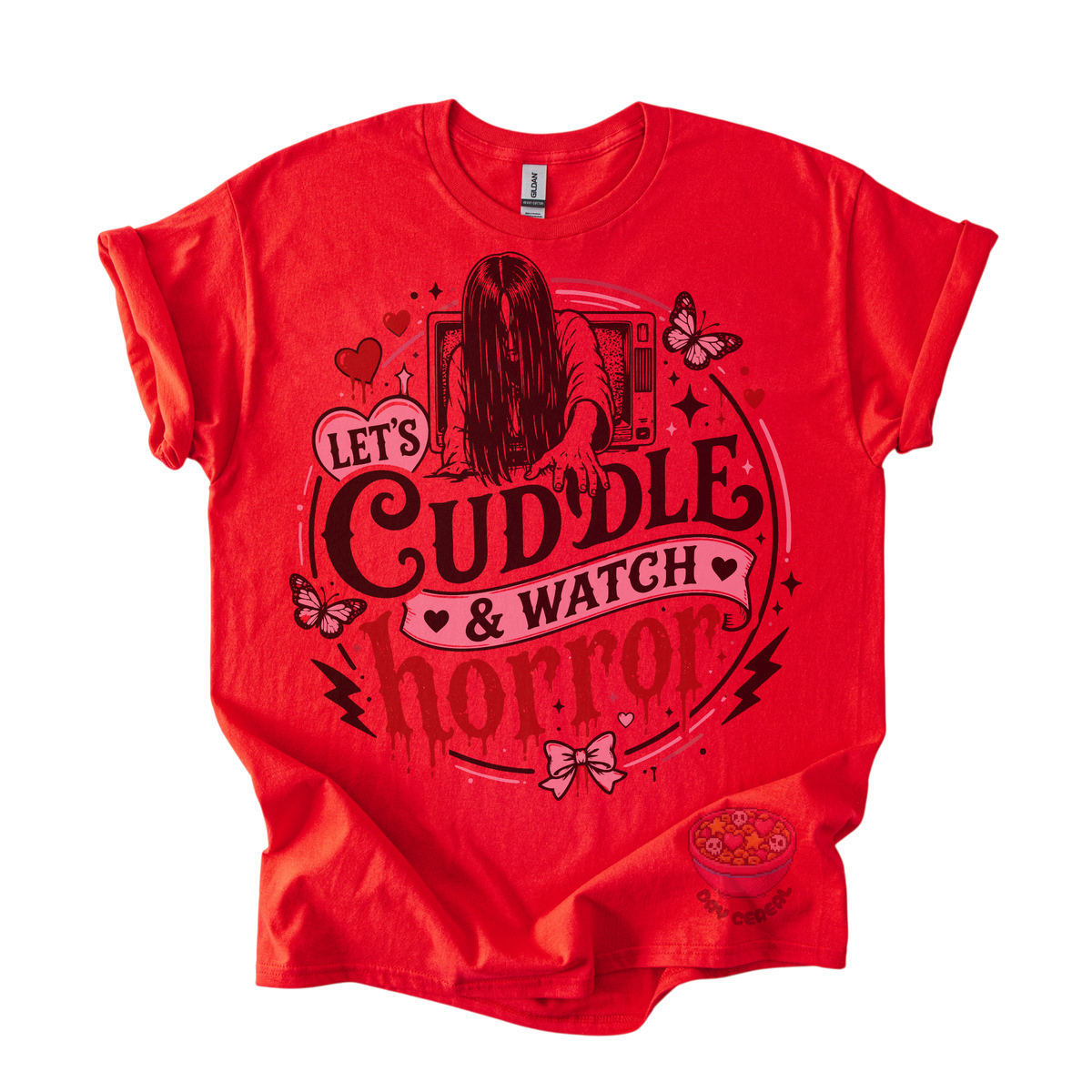 Cuddle & Watch Horror Tee