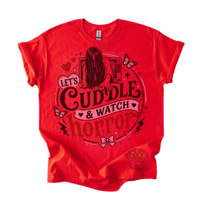Cuddle & Watch Horror Tee