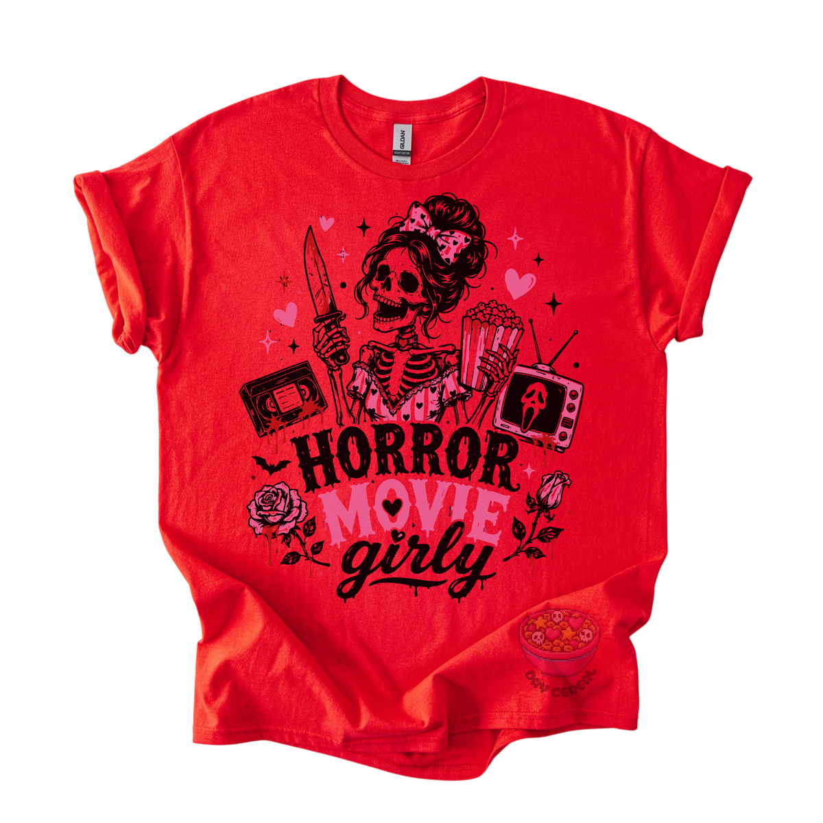 Horror Movie Girly Tee