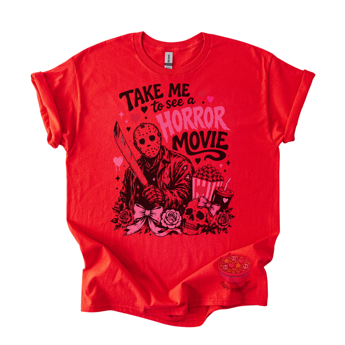 Take Me to a Horror Movie Tee