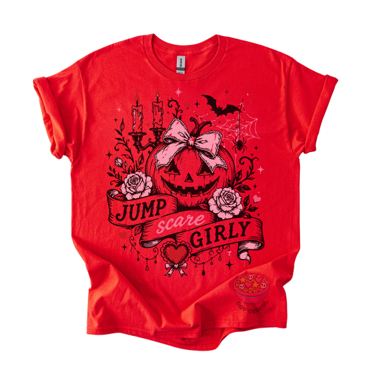 Jump Scare Girly Tee