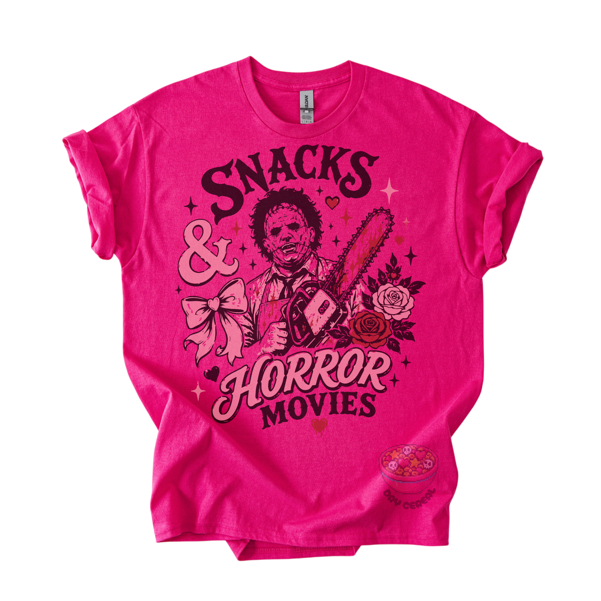 Snacks & Horror Movies Tee