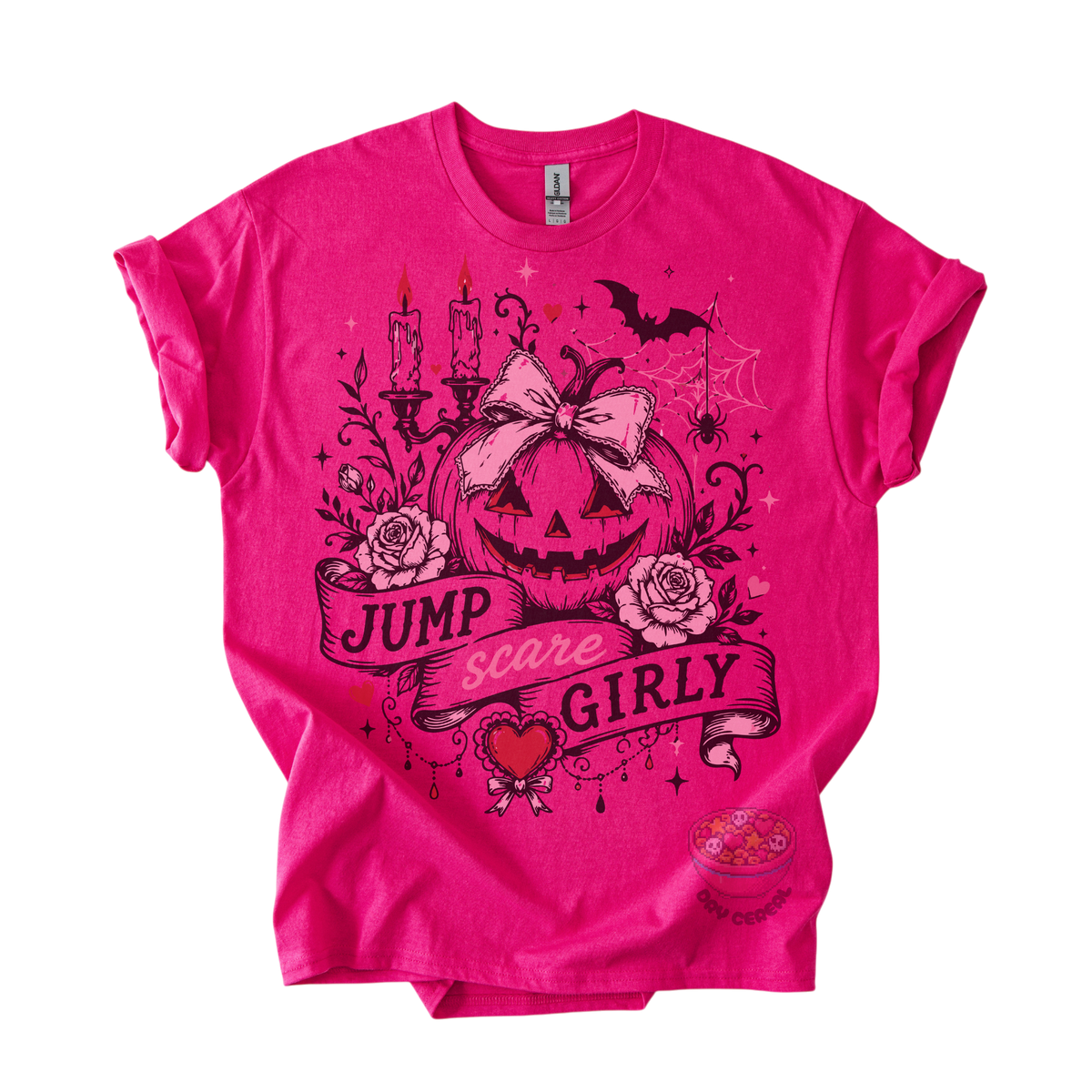 Jump Scare Girly Tee