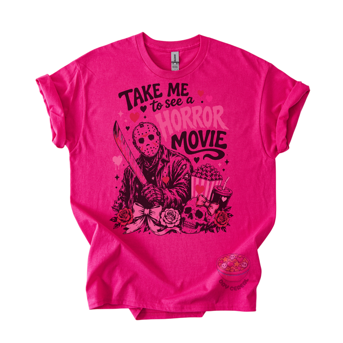 Take Me to a Horror Movie Tee
