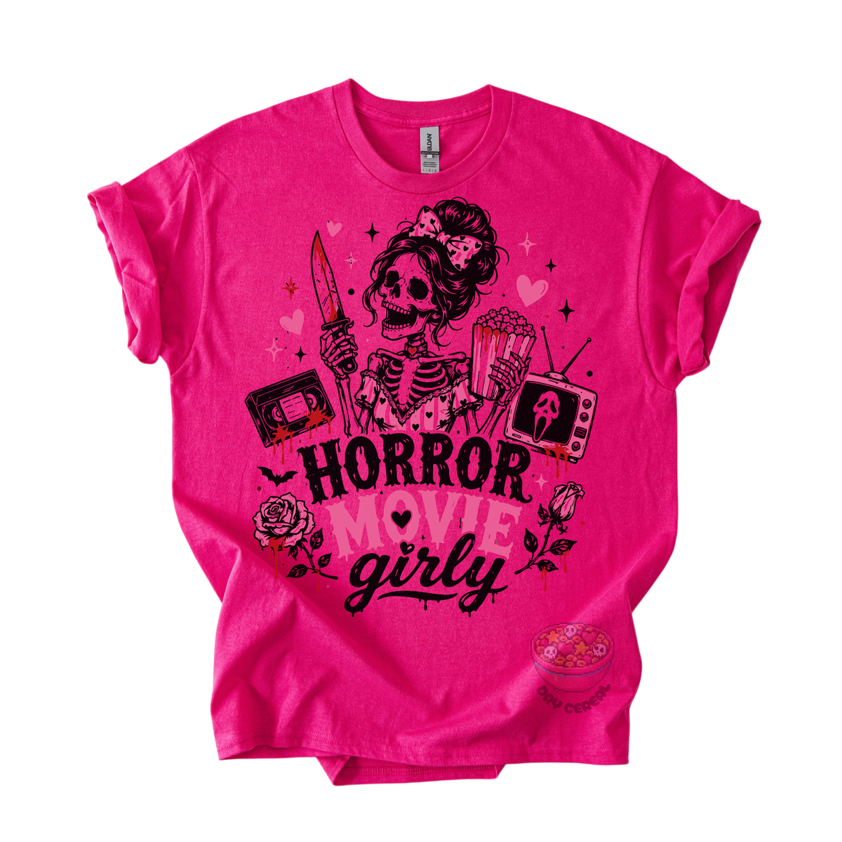 Horror Movie Girly Tee