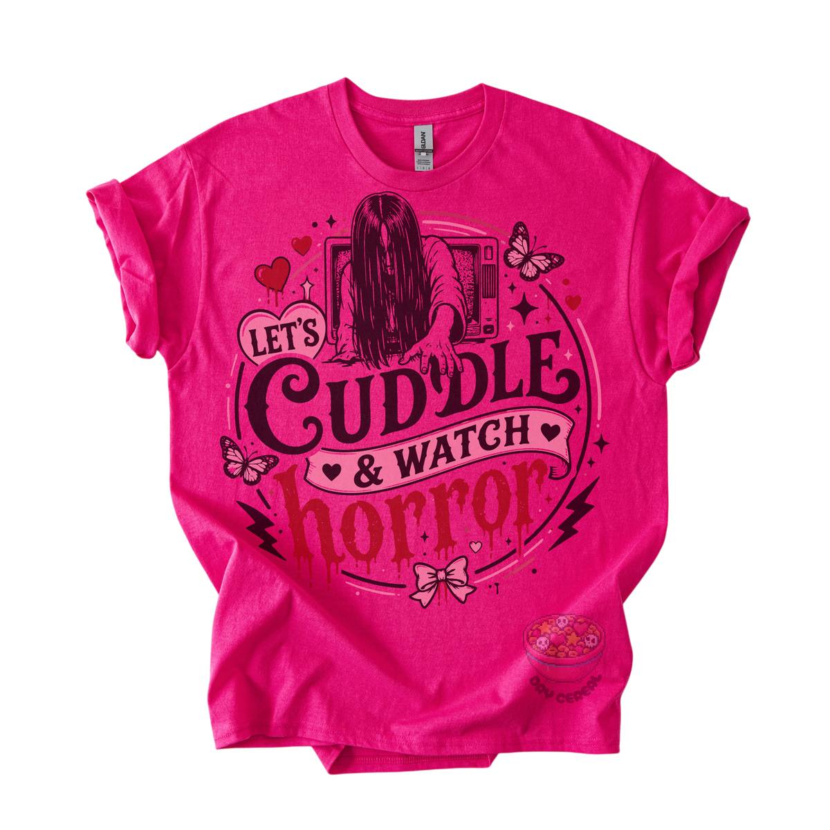 Cuddle & Watch Horror Tee