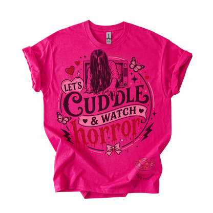 Cuddle & Watch Horror Tee