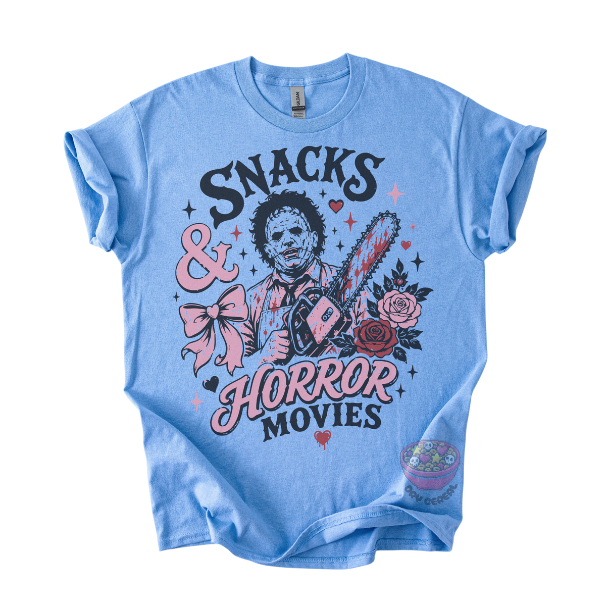 Snacks & Horror Movies Tee