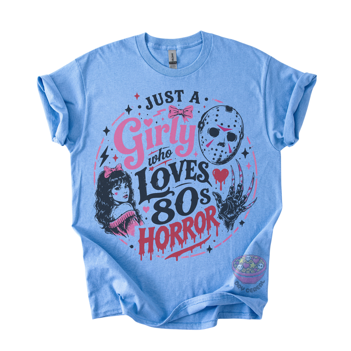 Girly Loves 80s Horror Tee