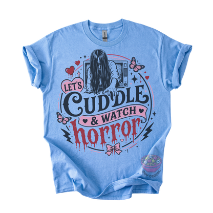 Cuddle & Watch Horror Tee