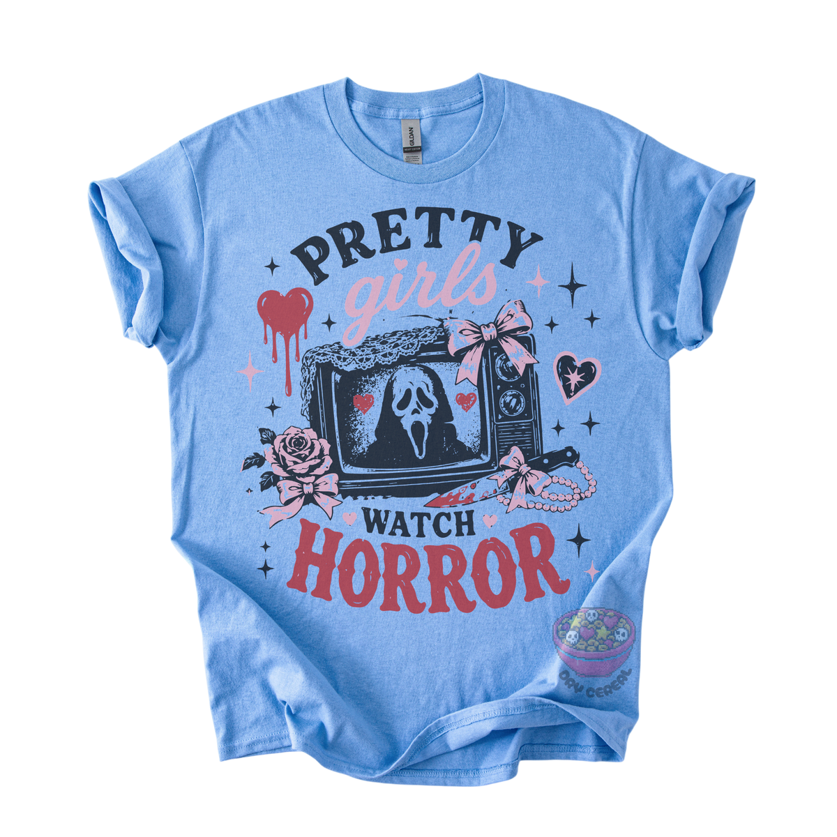 Pretty Girls Watch Horror Tee