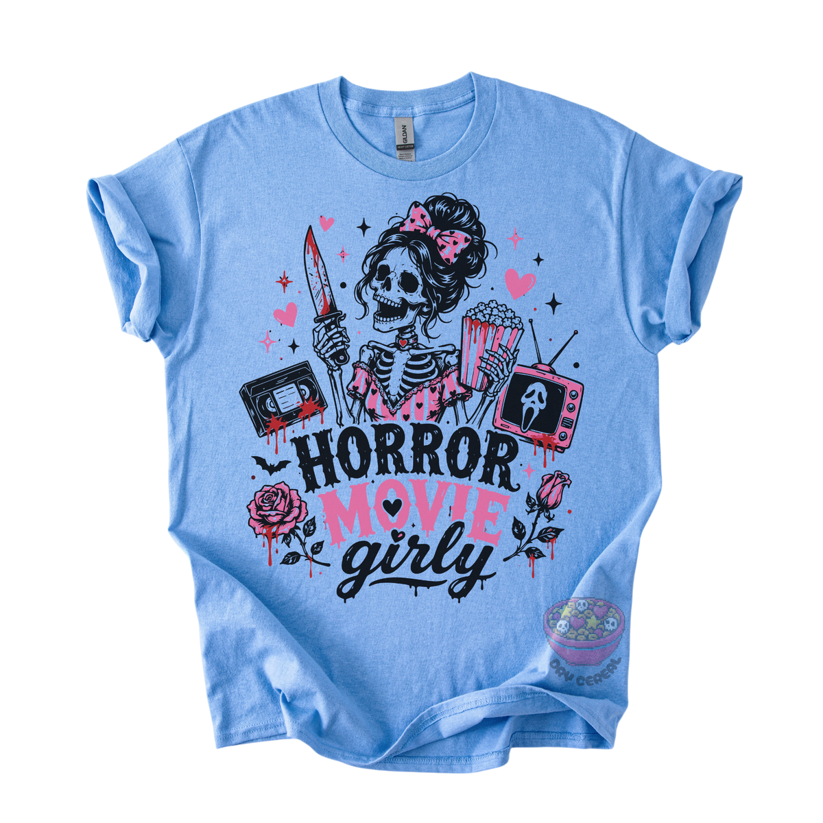 Horror Movie Girly Tee