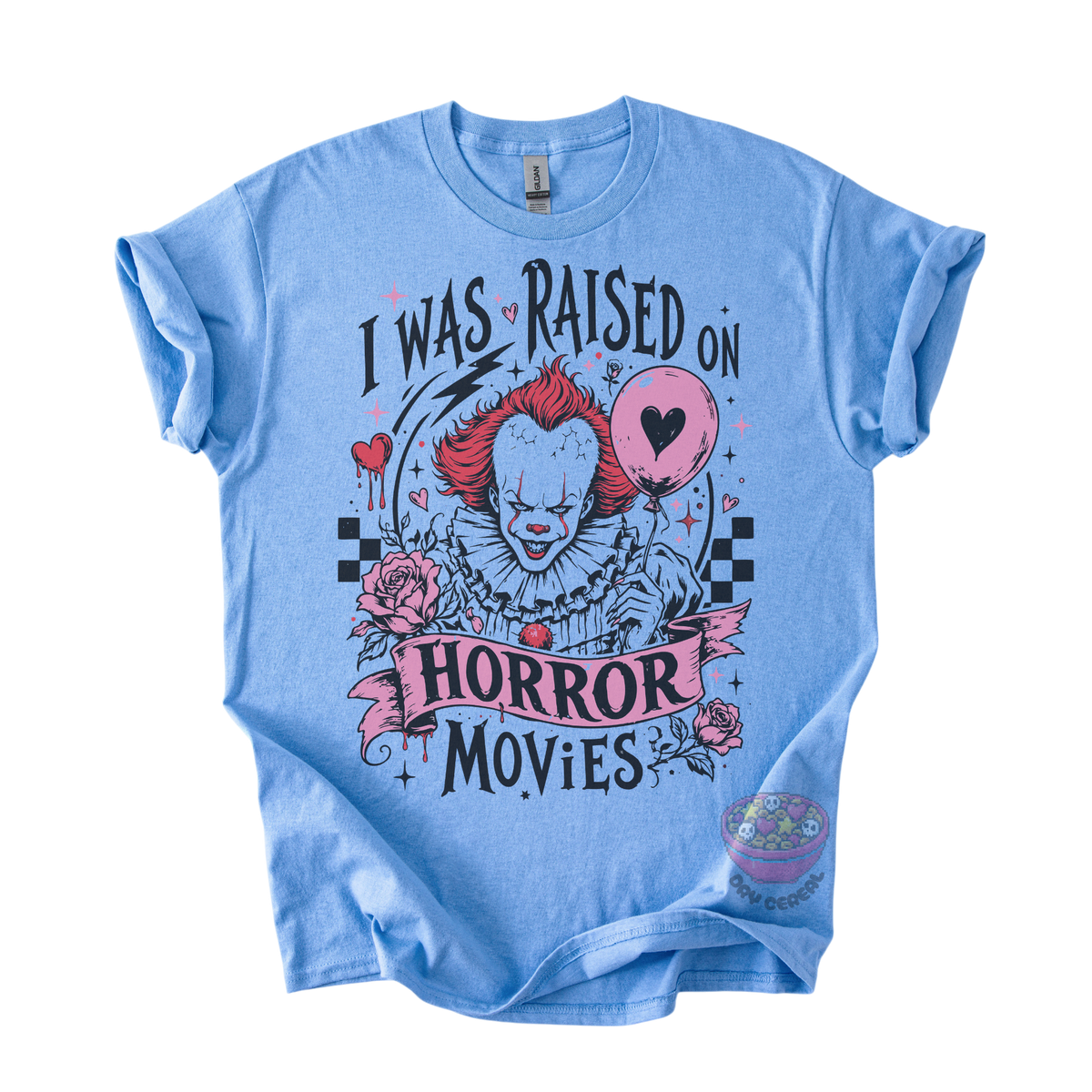 Raised on Horror Movies Tee