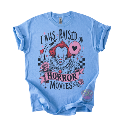 Raised on Horror Movies Tee
