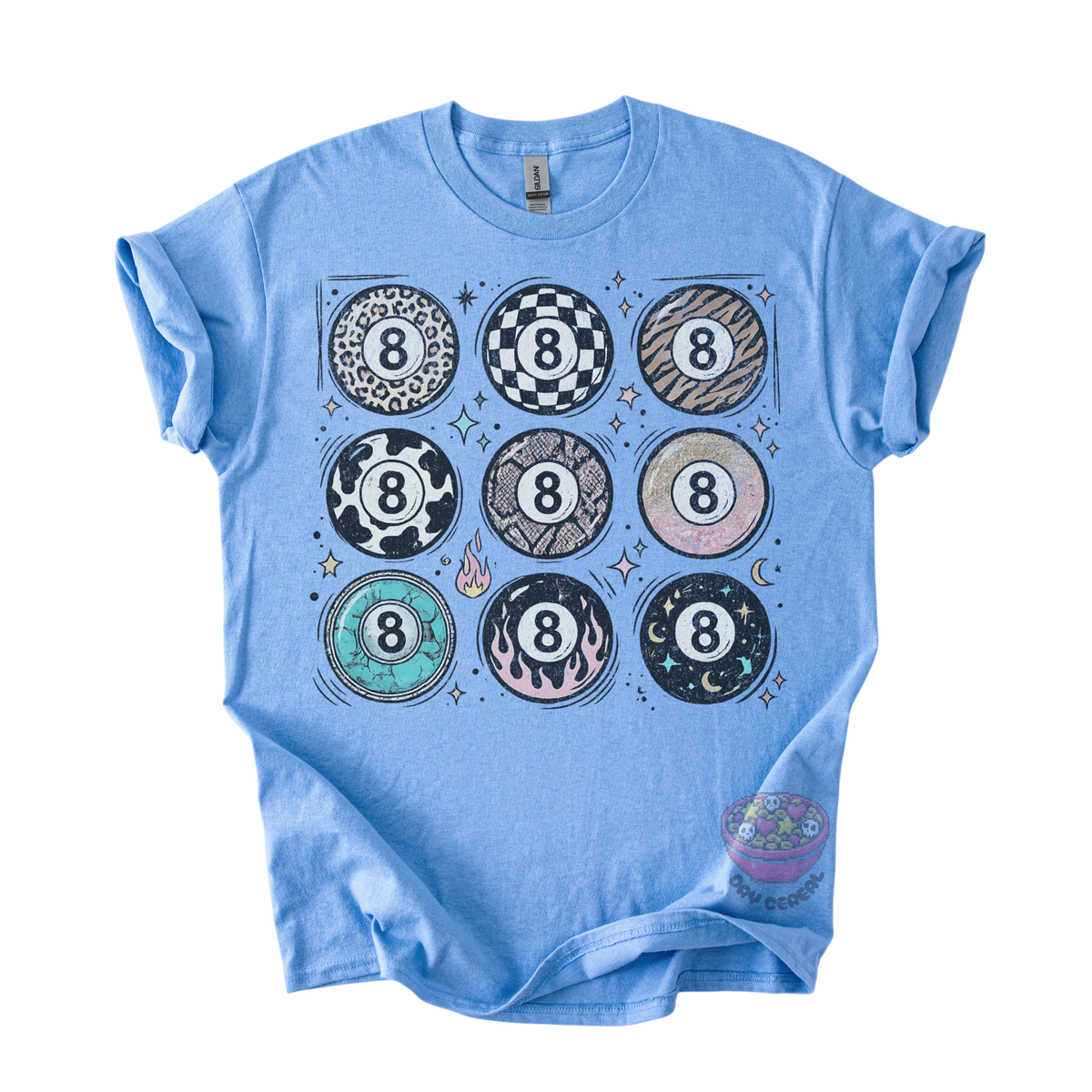 Retro 8 Ball Graphic Tee