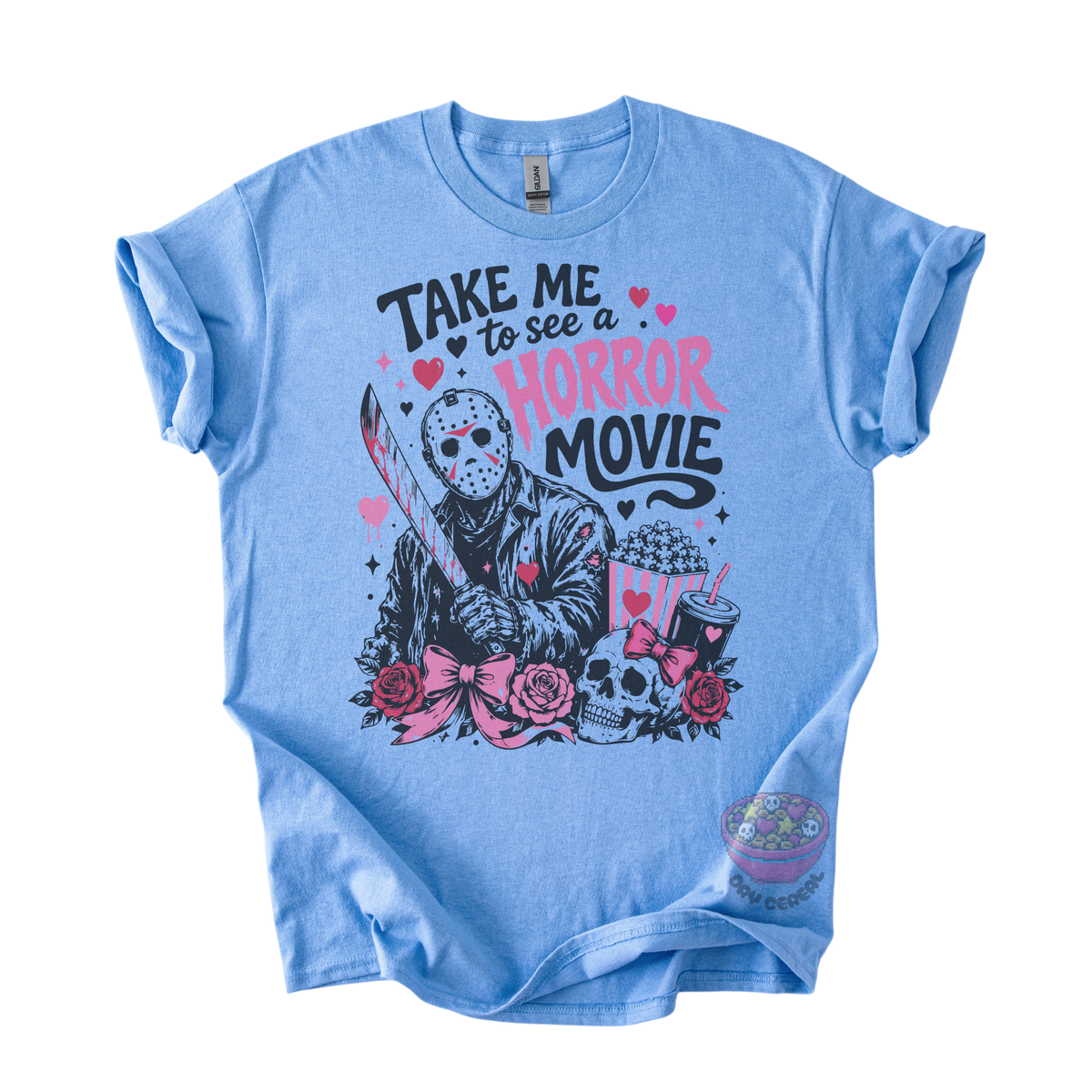 Take Me to a Horror Movie Tee