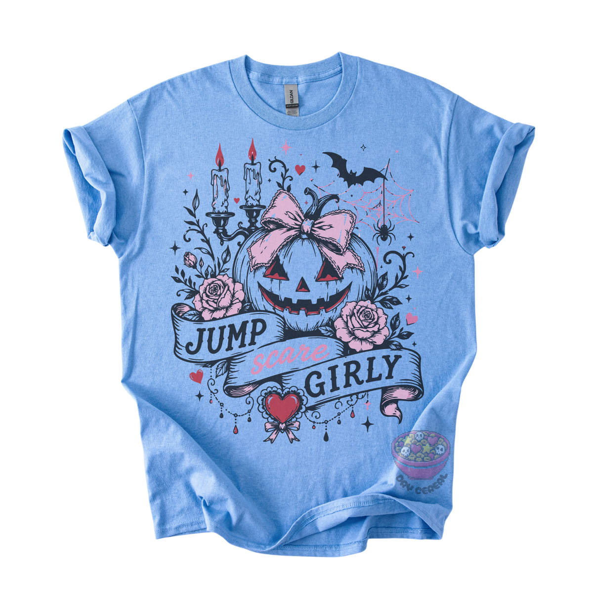 Jump Scare Girly Tee