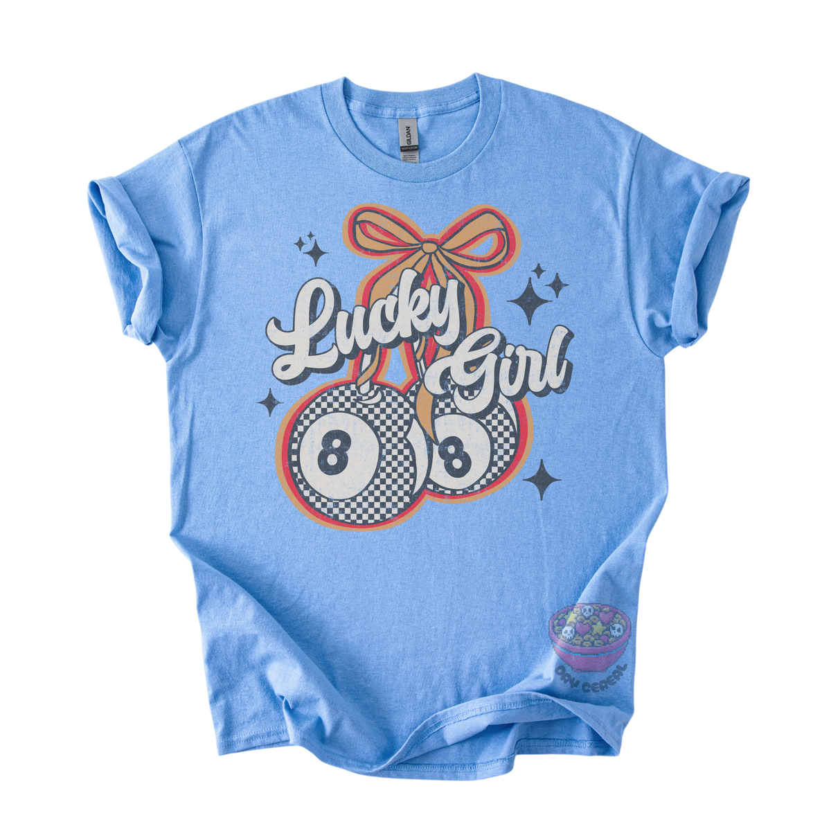 Lucky Girl Cherry Tee