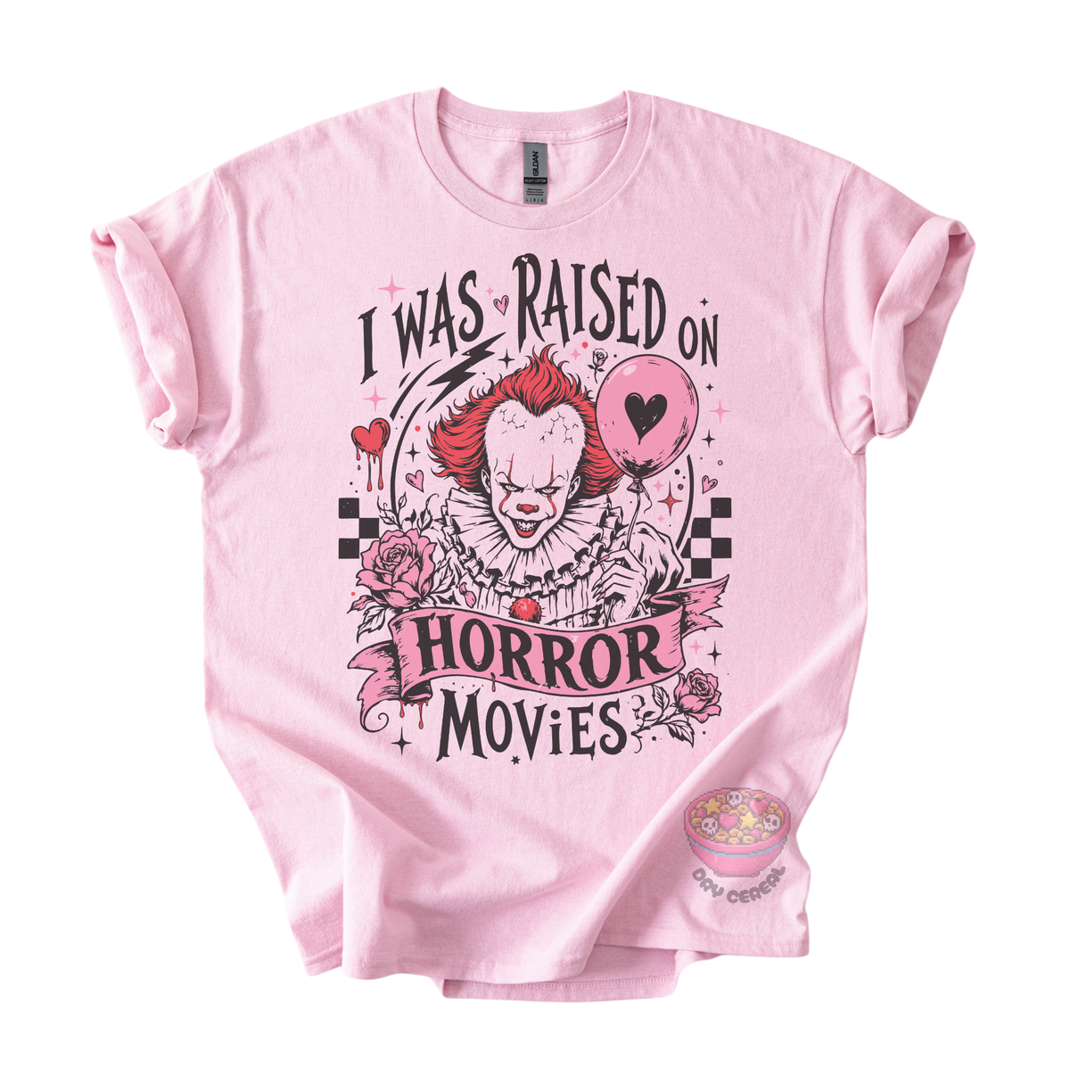 Raised on Horror Movies Tee